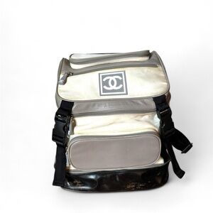 CHANEL Vintage Sports Line Bookbag